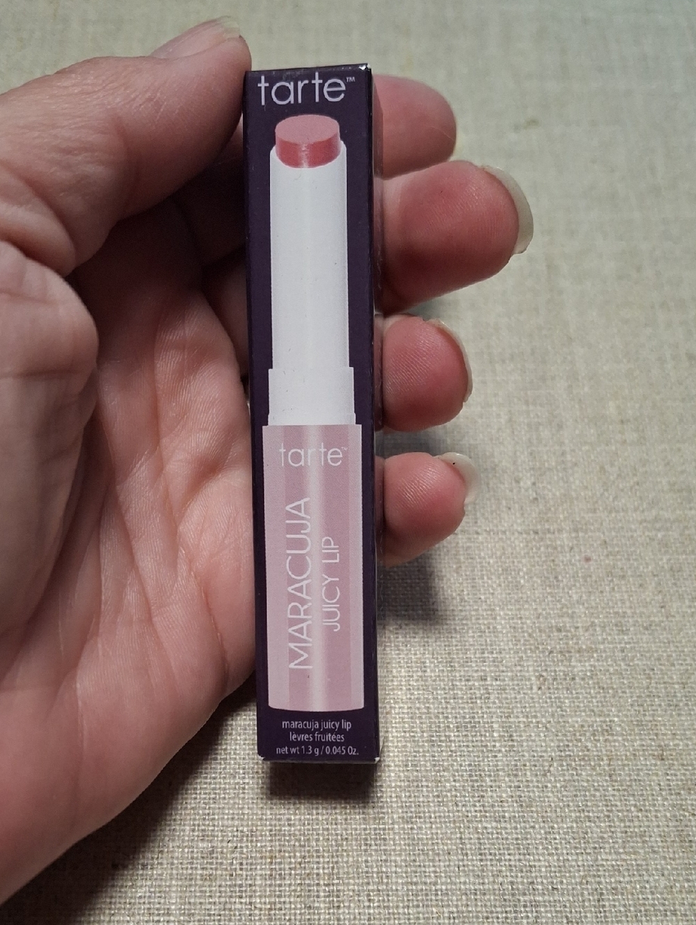 New tarte Maracuja Juicy Lip Balm - Shade Rose